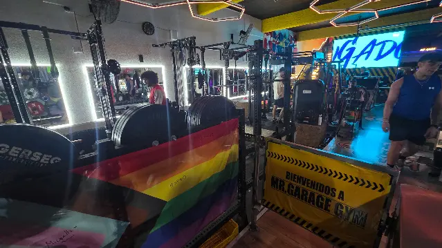 Salón de musculación real de MR. Garage Gym en Bonpland 2168, Palermo
